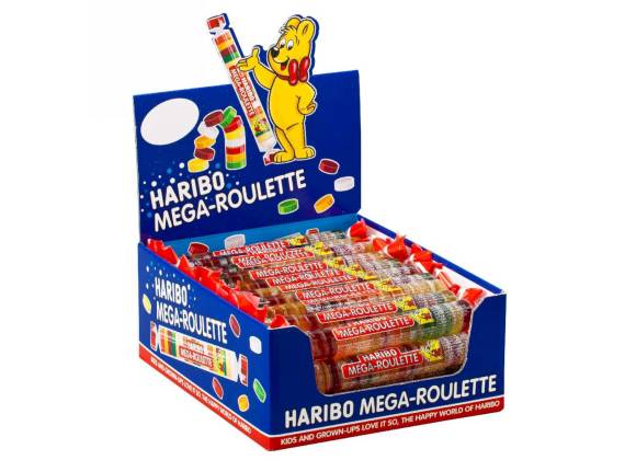 Mega Roulette Haribo - Confezione da 40 pezzi