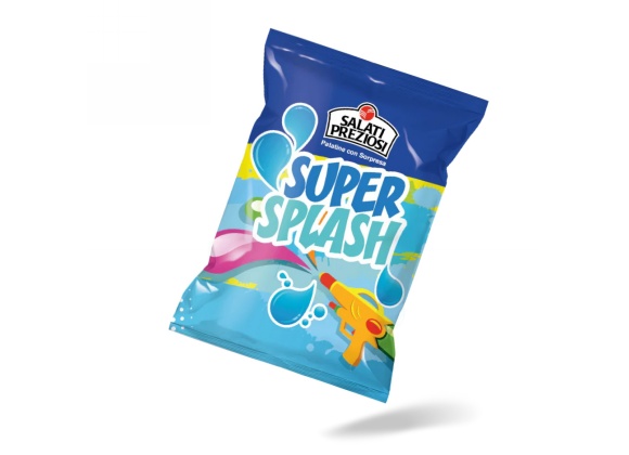 Chips Pistola Acqua Salati Preziosi 25 g - Confezione da 24 sacchetti