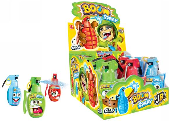 Boom Spray - Confezione da 12 pezzi