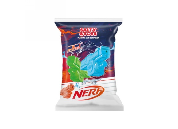 Chips Nerf Pistole ad Acqua 30 g - Confezione da 24 sacchetti
