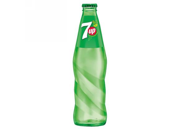 7Up Vetro 33 cl - Confezione da 24 bottiglie