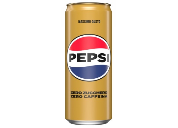Pepsi Zero Senza Caffeina Lattina 33 cl – Confezione da 24 lattine
