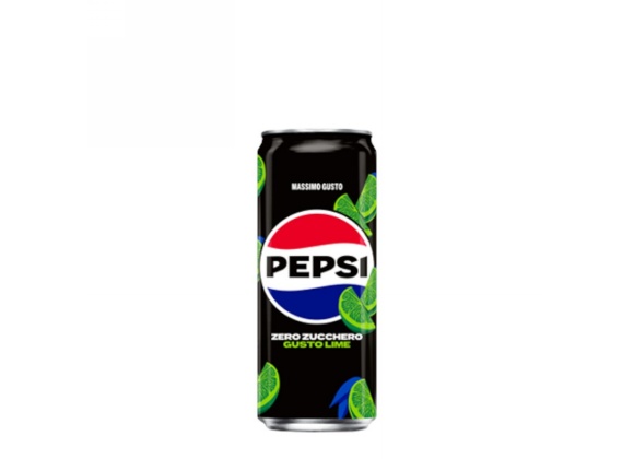 Pepsi Max Lime Lattina 33 cl - Confezione da 24 lattine
