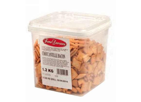 Croccantelle Bacon Secchiello 1,1 kg