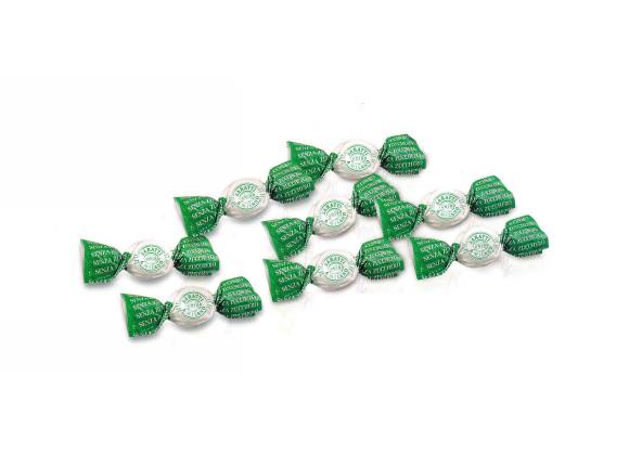 Caramelle Mini Mini Menta Senza Zucchero 500 g - Confezione da 500 pezzi
