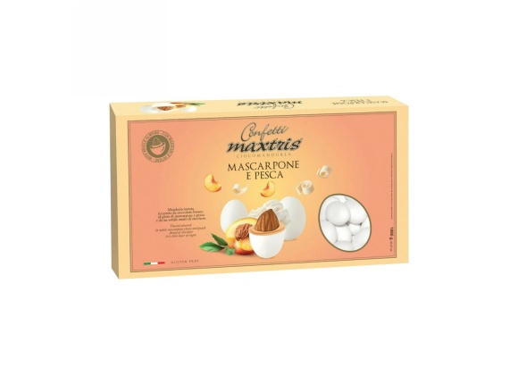 Confetti Maxtris Mascarpone Pesca 1 kg