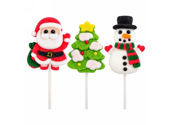 Lecca Mallow Natale - Confezione da 12 pezzi