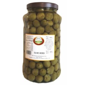 OLIVE VERDI VETRO 16/18 3100ML
