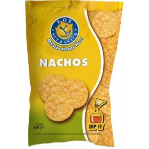 NACHOS CHIPS PZ.6 GR.450 FOX
