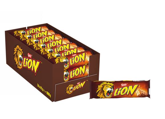 Lion 42 g - Confezione da 24 pezzi