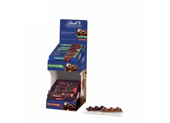 Snack Lindt Nocciolato e Noir – Espositore da 36 pezzi