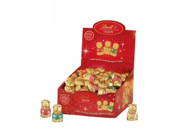 Mini Orsetti al Latte Lindt 10 g - Espositore da 100 pezzi