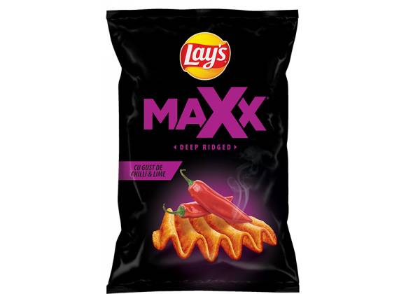 LAYS MAX CHILLI & LIME 115GR 10PZ