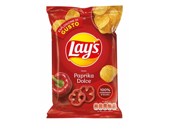 LAYS PAPRIKA DOLCE 125GR 10PZ