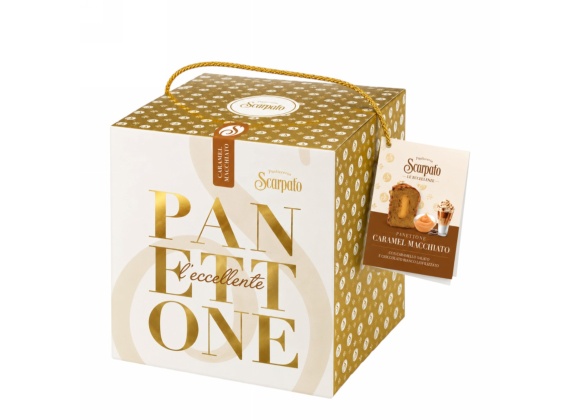 Panettone Scarpato Caramel Macchiato 1 kg