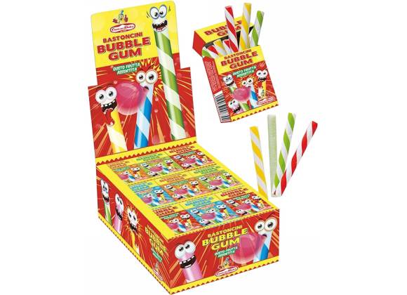Bastoncini Bubblegum - Confezione da 36 pezzi