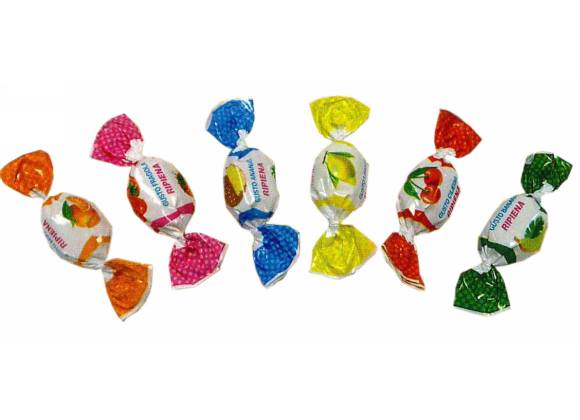 Caramelle Dure alla Frutta Liking 1 kg - Confezione da 180 pezzi