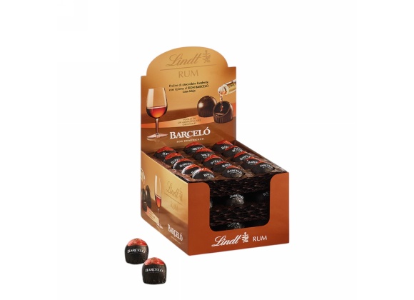 Praline Lindt Ron Barceló – Confezione da 45 pezzi