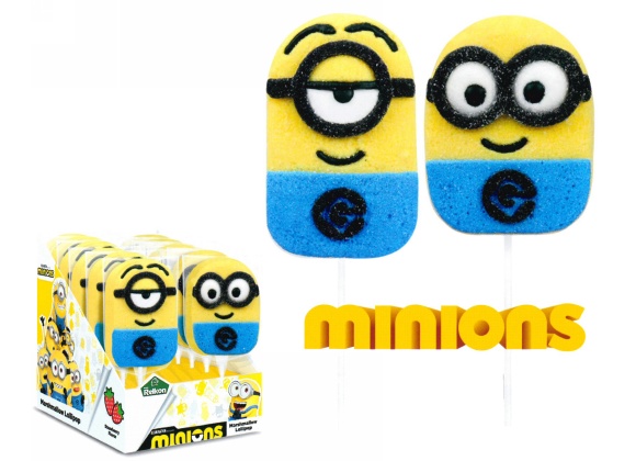 Lecca Mallow Minions - Confezione da 12 pezzi