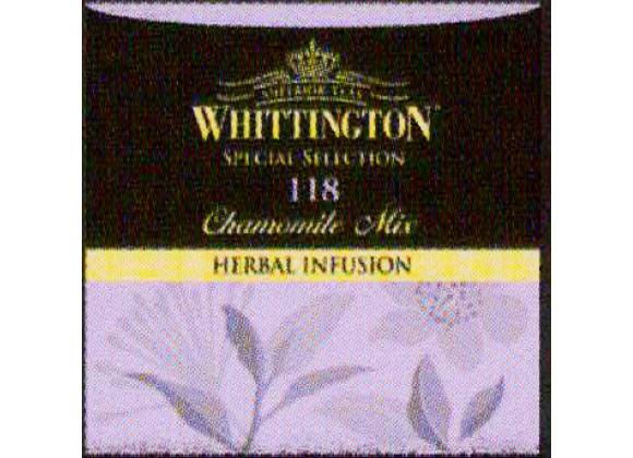 Whittington Tea N. 118 Chamomile Infuso - Confezione da 15 filtri piramidali
