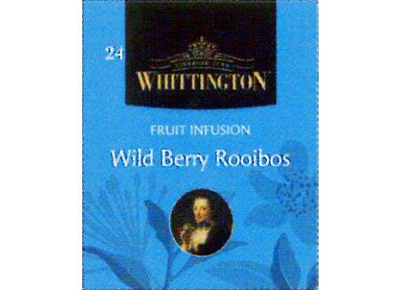 Whittington Tea N. 24 Fruit Infusion Wildberry Rooibos - Confezione da 15 filtri