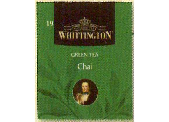 Whittington Tea N. 19 Chai Green Tea - Confezione da 15 filtri