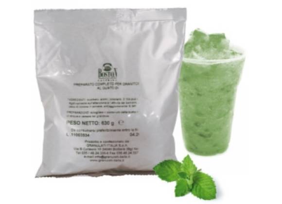 Preparato Graniteria alla Menta 700 g - Confezione da 5 buste
