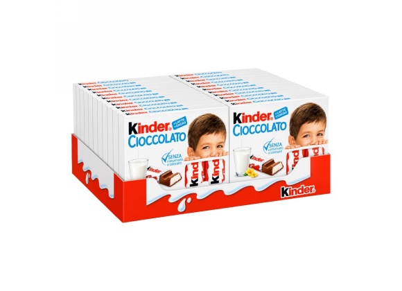 Kinder Cioccolato - 20 Astucci da 4 barrette