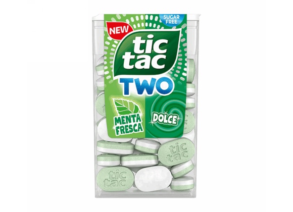 Tic Tac Two Menta Fresca - Confezione da 8 pezzi