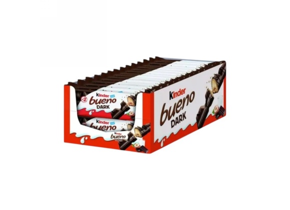 Kinder Bueno Dark 39 g - Confezione da 30 pezzi