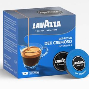 LAVAZZA AMM.DEK CREMOSO CAPS BOX 16 PZ
