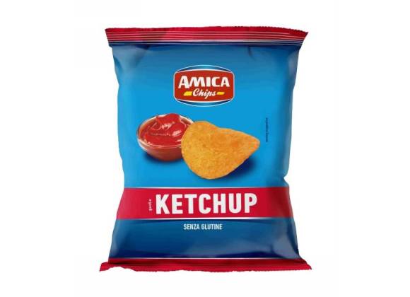 KETCHUP AMICA CHIPS 25GR 28PZ