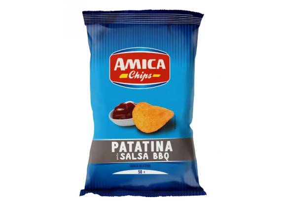 AMICA CHIPS BARBECUE 50GR 21PZ