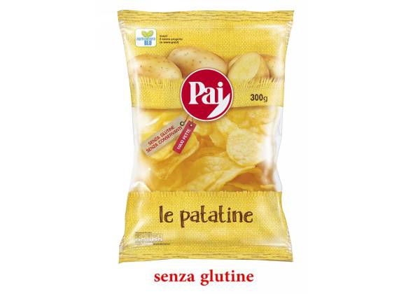 Pai Chips Trasparente 300 g - Confezione da 8 sacchetti