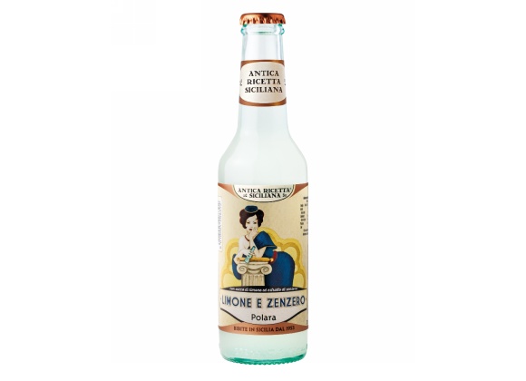 Polara Limone e Zenzero Antica Ricetta Siciliana 275 ml – Confezione da 24 bottiglie